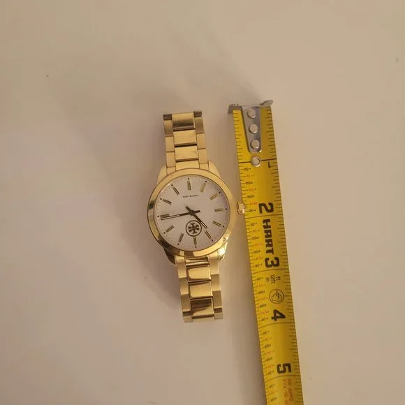 Tory Burch Collins Women's Gold Tone Bracelet Watch - Picture 9 of 9